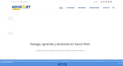 Desktop Screenshot of novojet.net
